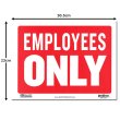 画像2: Sign Plate ［EMPLOYEES ONLY］Ssize