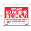 画像2: Sign Plate ［NO PARKING IN DRIVEWAY］L size