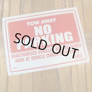 画像: [TOW AWAY NO PARKING] Sign Plate