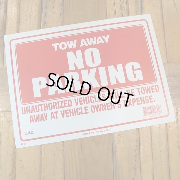 画像1: [TOW AWAY NO PARKING] Sign Plate