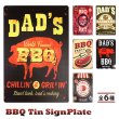 画像1: BBQ Tin SignPlate【全6種】