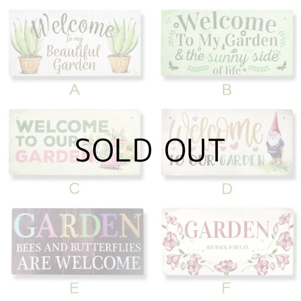 画像2: Garden Wooden Signplate【全18種】