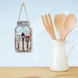 画像4: Kitchen Wooden Signs Mason Jar Shape【全5種】