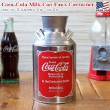 画像: Coca-Cola Milk Can Faux Container