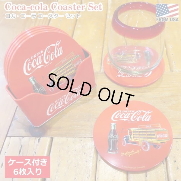 画像1: Coca-Cola Coaster Set
