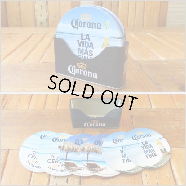 画像4: Corona Extra Coasters Set Beach Scene