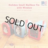 画像: Holiday Small Mailbox Tin with Window【全3種】