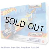 画像: Mattel Hot Wheels Dual Race Track SUPER START JUMP RACE（blue car）　