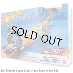 画像: Mattel Hot Wheels Dual Race Track SUPER START JUMP RACE（blue car）　