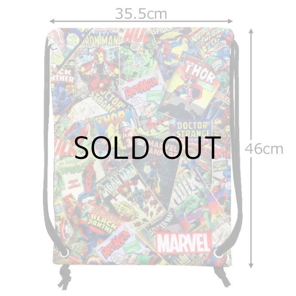 画像2: Marvel Drawstring Sling Bag
