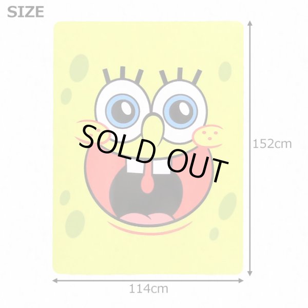 画像2: Sponge Bob Fleece Throw