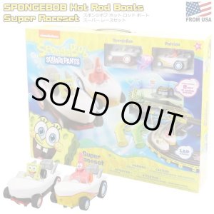 画像: SpongeBob Hot Rod Boats Super Raceset