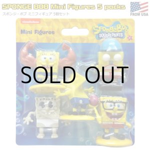 画像: SpongeBob Mini Figure 5 pack