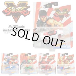 画像: Mattel Hot Wheels Character Cars STREET FIGHTER V【全5種】