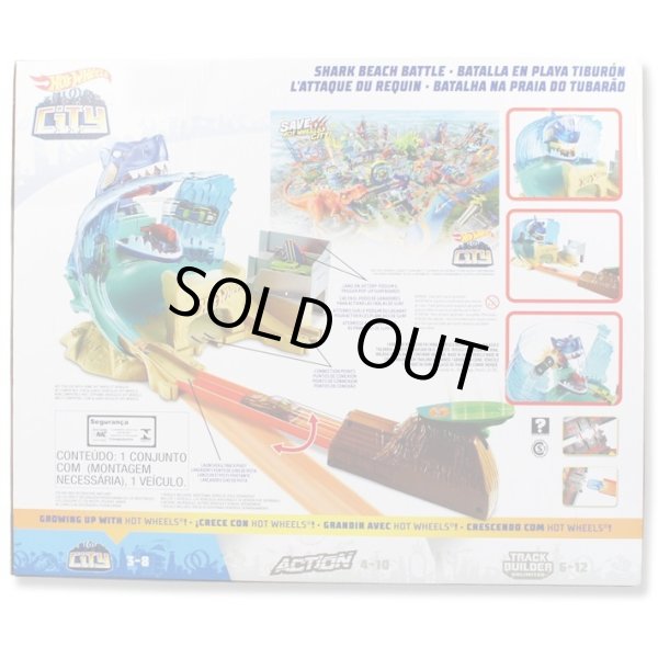 画像2: Mattel HotWheels City SharkBeach Battle Play Set