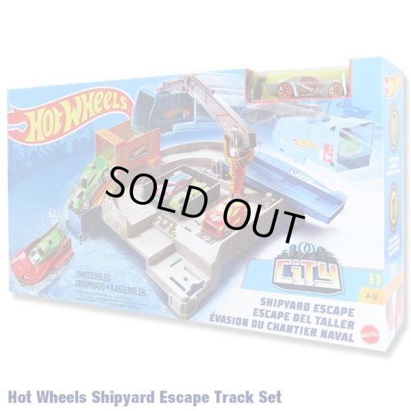 画像1: Mattel Hot Wheels Epic Adventure SHIPYARD ESCAPE(black car)