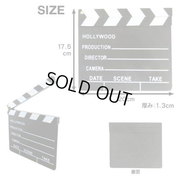 画像2: Hollywood Clap Board