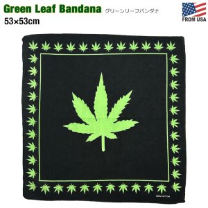 画像: GREEN LEAF BANDANA