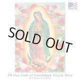 画像: 3D Picture Our Lady of Guadalupe Virgin Mary