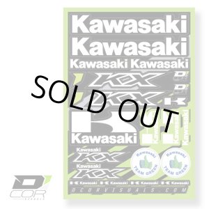 画像: D'COR Kawasaki KXF Decal Sheet