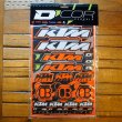 画像1: D'COR KTM Decal sheet 12 mil