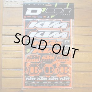 画像: D'COR KTM Decal sheet 12 mil