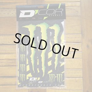画像: D'COR Monster Energy Claw 4mil Decal Sheet