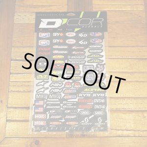 画像: D'COR 4mil Misc MX Logos2　Decal Sheet