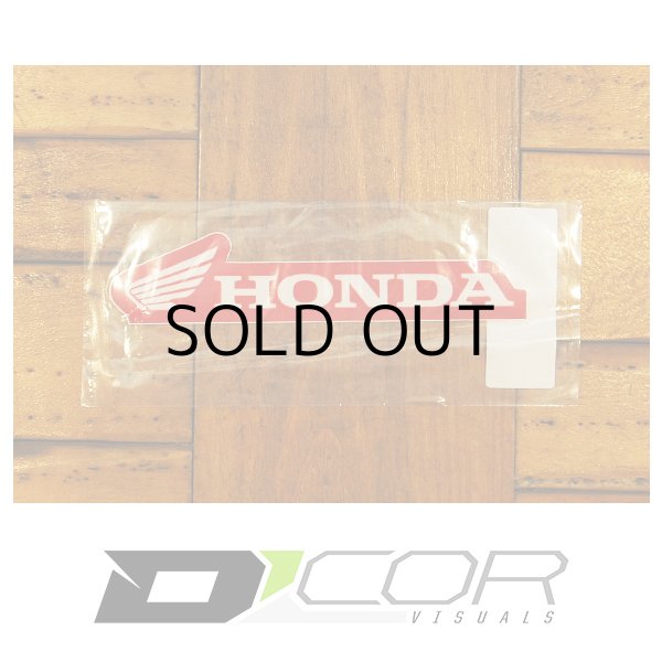 画像2: D'COR 6 inch Honda Decal　【メール便OK】