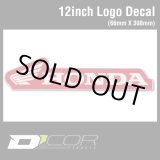 画像: D'COR 12 inch Honda Decal