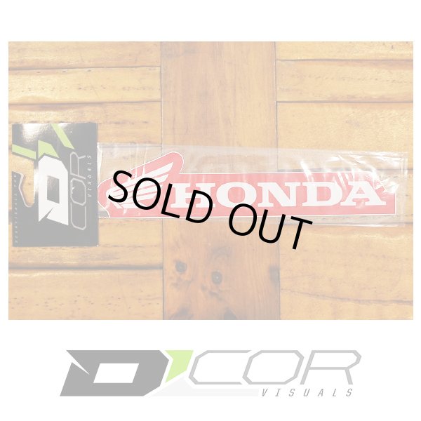 画像2: D'COR 12 inch Honda Decal