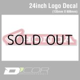 画像: D'COR 24 inch Honda Decal