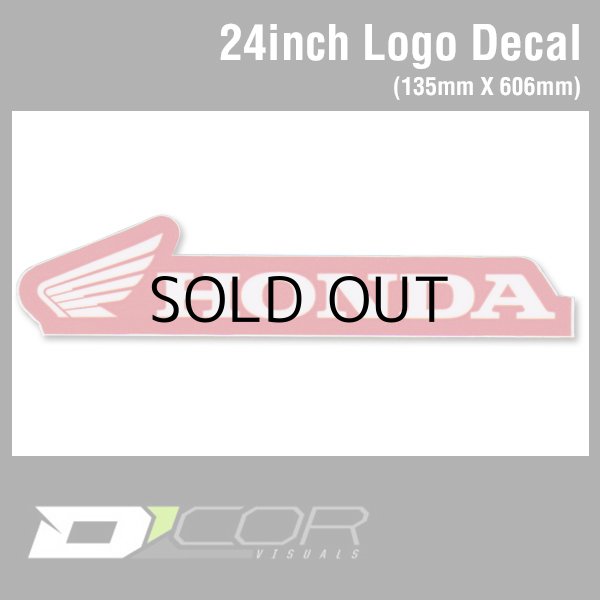 画像1: D'COR 24 inch Honda Decal