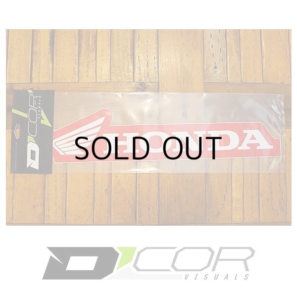 画像2: D'COR 24 inch Honda Decal