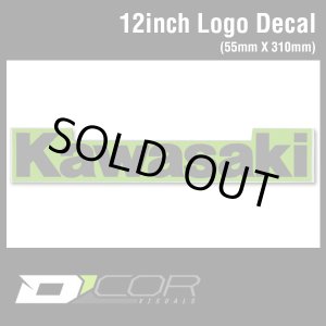 画像: D'COR 12 inch Kawasaki Decal