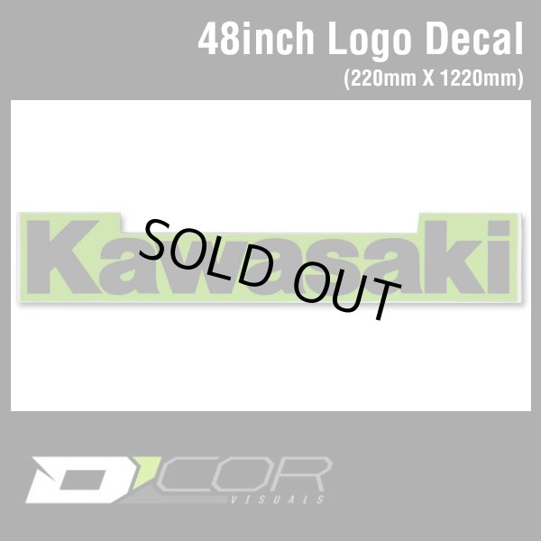 画像1: D'COR 48 inch Kawasaki Decal