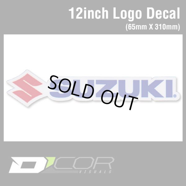 画像1: D'COR 12 inch Suzuki Decal