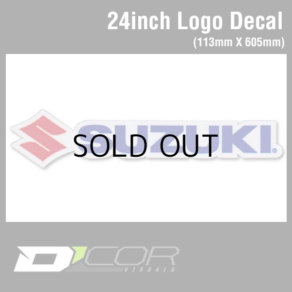 画像1: D'COR 24 inch Suzuki Decal