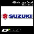 画像1: D'COR 48 inch Suzuki Decal