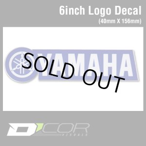 画像: D'COR 6 inch Yamaha Decal　【メール便OK】
