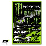 画像: D'COR Monster Energy 4mil Decal Sheet