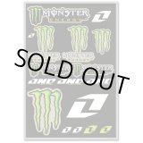 画像: One Industries MONSTER ENERGY DECAL SHEET