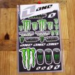 画像2: Monster Energy×One Industries 4mil. Decal Sheet