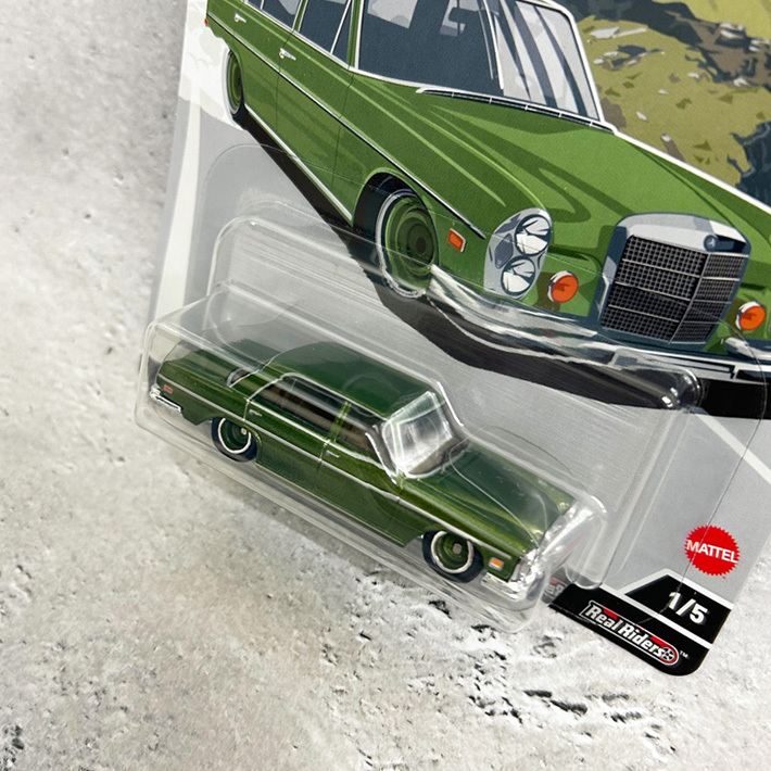 画像2: Hot Wheels Premium Car Culture '72 MERCEDES-BENZ 280 SEL 4.5 ホットウィール 1/64スケール カーカルチャー 1972 メルセデスベンツ 280 SEL 4.5