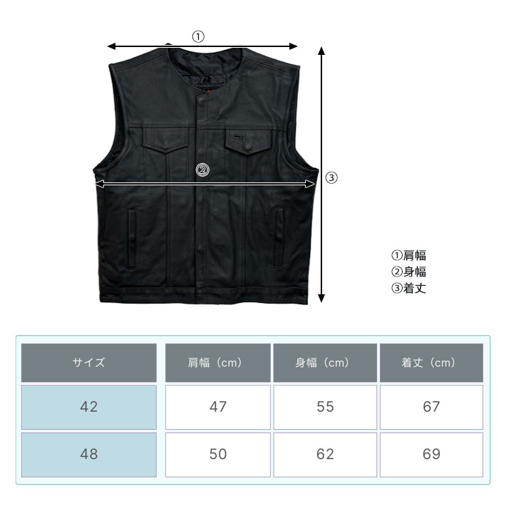 画像5: Men’s SOA Style Motorcycle Club Vest Conceal Gun Pockets Heavy Duty Premium Leather