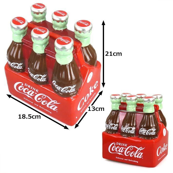 画像2: Coca-Cola Snack Jar 6Pack Type