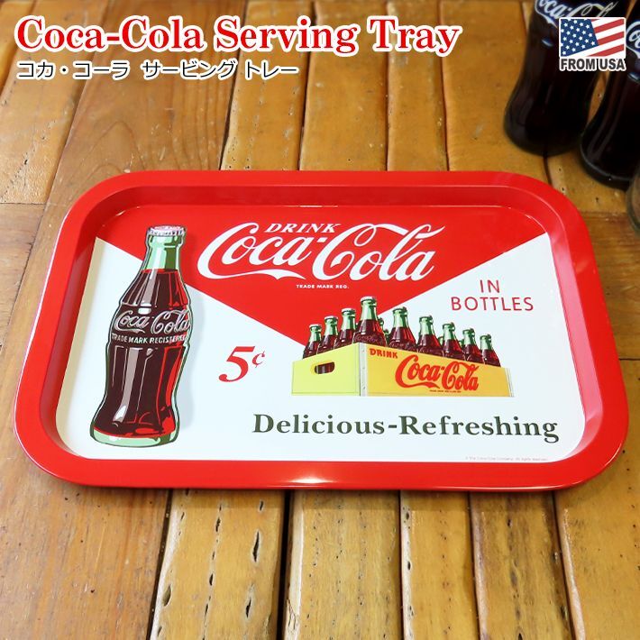 画像1: Coca-Cola Serving Tray