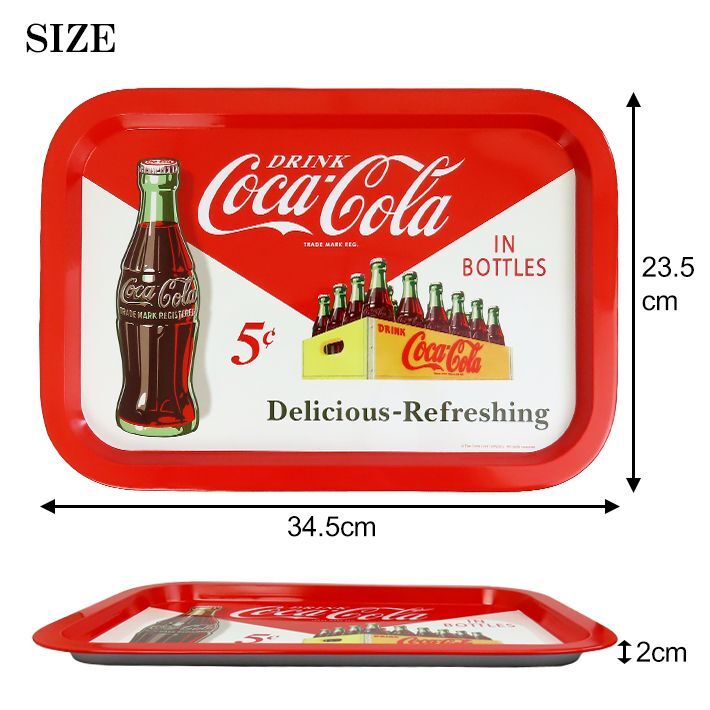 画像2: Coca-Cola Serving Tray