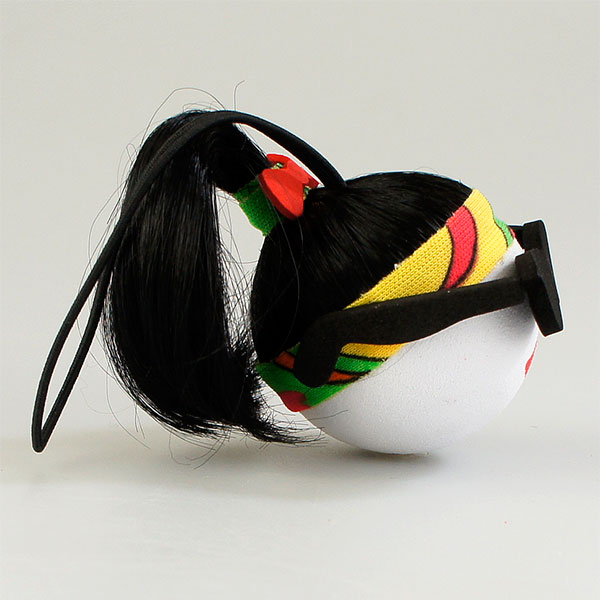 画像2: Diva Black Ponytail Antenna Ball