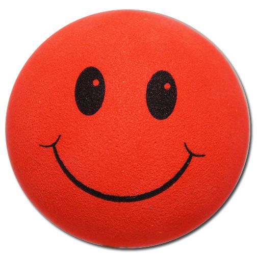 画像1: Happy Face Antenna Ball (Red)